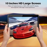 Tablette Android PRITOM M10 3G, écran IPS 10,1 pouces, 2 Go de RAM, 64 Go de ROM, processeur quadricœur, tablette PC Android 10,1 pouces