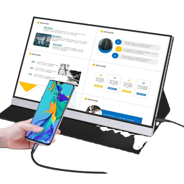 Monitor HD Portable IPS Screen Display HDMI-Compatible Gaming Display for Switch PS5 Xbox Macbook Pro Mobile PC