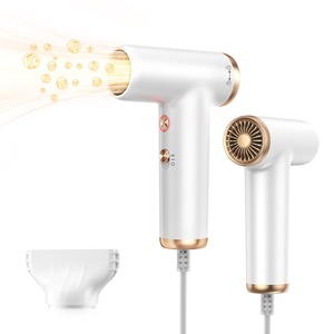 ไดร์เป่าผมขนาดเล็ก: รวดเร็ว กะทัดรัด และทรงพลัง เพื่อนคู่ใจสำหรับการเดินทางและจัดแต่งทรงผมแบบพกพาของคุณ - Product Image 1