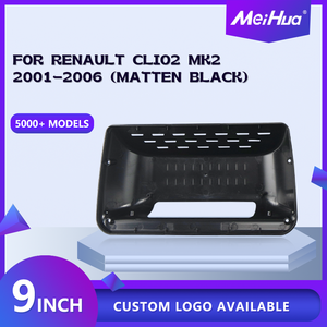 Cadre Universel Meihua 9 Pouces pour Panneau de Navigation, Autoradio Android DVD pour <span class=keywords><strong>RENAULT</strong></span> CLIO2 MK2 2001-2006 avec Faisceau de Câblage - Product Image 2