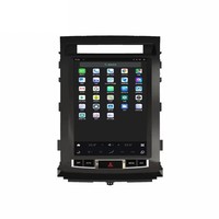 Pantalla Táctil Vertical Tesla de 12.1 Pulgadas para Land Cruiser (GXR) 2008-2015, Radio de Auto, Estéreo, Multimedia, Reproductor de DVD Android para Auto