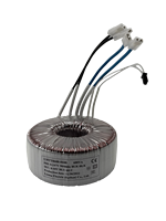 Transformador Toroidal Profesional Personalizado de 220V 230V 12V 24V Clase B con Aislamiento de Bobinado de Cobre