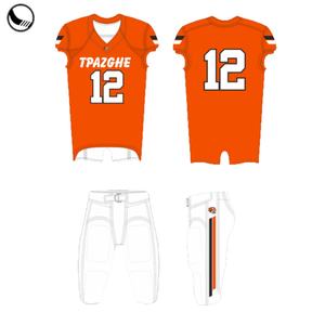 Maillot de football uni blanc de couleur orange BETHERIVAL - Product Image 3