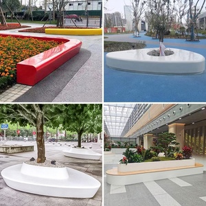 Tree Pit Chair Outdoor Leisure Seat Shopping Mall Flower Pot Public Rest Area Beautiful Decoration Special-shaped Stool - Product Image 5