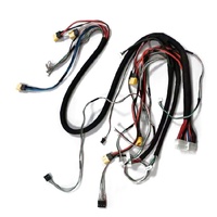 Harness Saklar Lampu Depan LED Motor Custom 2-in-1 Relay Wiring Kit Komputer Elektronik Mobil Truk Lampu Kedip