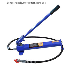 Kit de cric hydraulique de 10 tonnes à long manche avec coffret de rangement pour garages et ateliers de réparation - Product Image 1