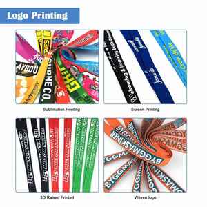 Full Style <b>Lanyards</b> With Logo Custom High Quality Neck Sublimation <b>Polyester</b> Key Chain Strap Customized Printed <b>Lanyard</b> - Product Image 3