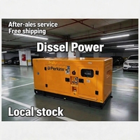 Groupe électrogène diesel silencieux de secours pour villas, maisons, bureaux et bâtiments, 10 kV, 30 kVA, 50 kVA, 80 kW, 100 kVA, 150 kVA, 200 kVA, 300 kVA