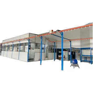 Liquid Painting Line For Metal/Plastic Wood Profile Surface Coating