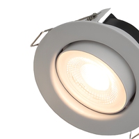 Spot LED encastré de plafond commercial Leimai Factory, en aluminium, IP54, anti-éblouissement, RGBW, dimmable, orientable, CRI