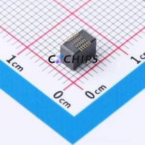 HC-PBB40C-12DS-0.4V-4.0-02 Board-to-Board & Backplane Connector SMD,P=0.4mm Connector 12P 0.4mm Slot Butt Joint Vertical Mount - Product Image 2