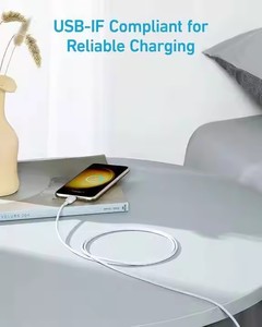 Cable USB C a USB C <span class=keywords><strong>Anker</strong></span> <span class=keywords><strong>60W</strong></span> 3A 2026, Cable de Carga Rápida Tipo C para Teléfonos Móviles Serie iPhone - Product Image 2