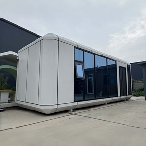 Casa Prefabricada Cápsula Espacial, Líneas Simples y Limpias, Estilo Moderno y Minimalista - Product Image 1