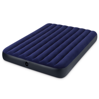 INTEX 64759 Outdoor Dunkelblaue Aufblasbare Matratze Tragbares Outdoor-Luftbett