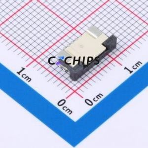 FPC-1.0AS-4PWCR-H25 FFC/FPC Connector SMD,P=1mm,Horizontal Mount Connector Drawer Type Top Contact 4P 1mm - Product Image 1