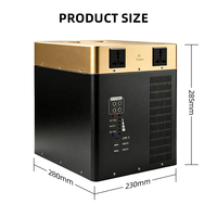 Station d'alimentation portable médicale essentielle pour les secours d'urgence – Unité de batterie fiable à coque métallique