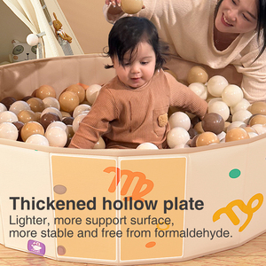Tùy chỉnh nhà Playhouse có thể gập lại giá rẻ Kid Toddler vải vòng đại dương bọt mềm chơi bóng <span class=keywords><strong>Pit</strong></span> bóng hồ bơi - Product Image 2