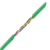 Rollo de CABLE de conexión para exteriores, CABLE de red y ethernet SFTP LAN RJ45, resistente al agua, 305M, 100M, CAT 7 CAT7
