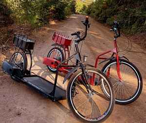 <b>Electric</b> <b>Treadmill</b> Bike Walking Bicycle Motorized Outdoor Fitness Machine Innovative Walking Cycle Tool Premium Quality - Product Image 4