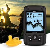 Lucky-détecteur de poissons sans fil rechargeable, sonar étanche, équipement de pêche