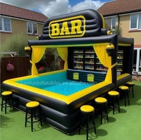 Barre flottante gonflable de barre de piscine de nouveau design avec la piscine pour la location de partie