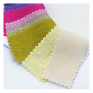 Хлопчатобумажная вискозная льняная ткань, Органическая дышащая мягкая однотонная льняная ткань из вискозы для одежды - Product Image 6