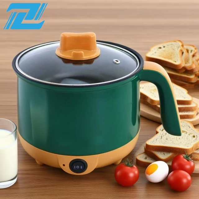 Chinese Brand Household Kitchen Appliances, Mini Green Multi-functional, Simple and Elegant Classic Style Electric Cooking Pot