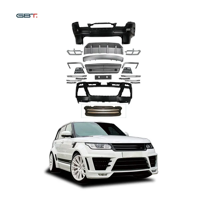 Bodykit araba modifikasyon parçaları ön arka tampon grille range rover Land Rovers 2014-2017 Range Rovers spor için spor vücut kiti