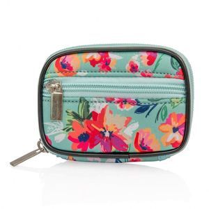Fashion <b>Smart</b> Vitamin Case Travel Luxury Fabric Pill Box Organizer <b>Wallet</b> Pill Box with Keychain - Product Image 4