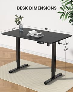 Meubles de bureau au prix d'usine, bureaux réglables, table de travail pour le bureau à domicile, bureau d'étude, bureau réglable en hauteur - Product Image 2