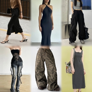 Lote Mixto de Ropa de Moda Femenina al por Mayor, Estilo Urbano Vintage, Surtido de Ropa Usada, Paquete de Ropa de Segunda Mano para Mujer - Product Image 5