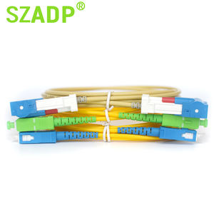 Venta caliente Cable de conexión de <span class=keywords><strong>fibra</strong></span> óptica Monomodo Simplex Multimodo Duplex OM3 OM4 LC/UPC Puente de <span class=keywords><strong>fibra</strong></span> SC UPC LC Cables de comunicación - Product Image 4