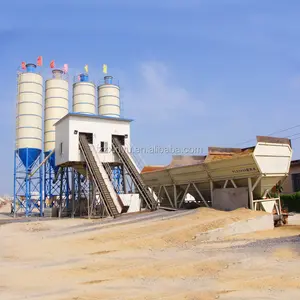 Pabrik penambal beton otomatis penuh, 25-270 M3/jam