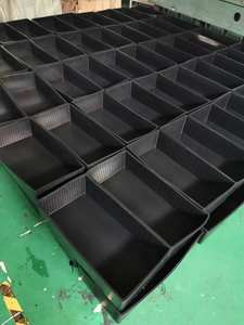 แผ่นยางรองรางสีดำแผ่นพื้นด้านเดียวสำหรับรถไฟรถไฟบริการตัดและข้ามพรมแดน - Product Image 3