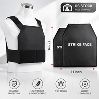 Gilet de protection dissimulable à porter sous les vêtements, panneau souple en PE de classe IIIA, gilet de sécurité léger, pour patrouille de sécurité, auto-défense, fin et discret