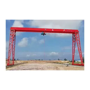 Youqi 2,5 Tonnen bis 100 Tonnen Hubehebebühne beweglicher Einzelstrahler-Grantyrakran für den Außenbereich mit Haken