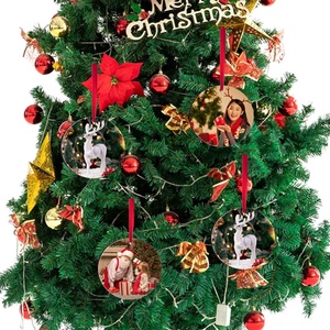 Adornos de Sublimación en Blanco, MDF de Doble Cara, 2.75 Pulgadas, Personalizables con Marca, Navidad, al por Mayor - Product Image 4