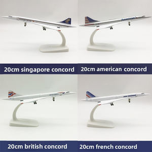 Modèle d'avion en métal de 20 cm, nouveau modèle <span class=keywords><strong>miniature</strong></span> MD-11, avion de compagnie aérienne, cadeau souvenir en alliage - Product Image 6