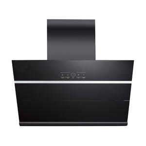 Campana extractora de vidrio templado para cocina, campana extractora de vidrio negro de 60/90cm, OEM design - Product Image 1