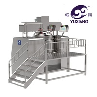 Machine à fabriquer de la mayonnaise, du ketchup, du beurre, du fromage, du chocolat, émulsifiant sous vide, mélangeur de crème éclaircissante cosmétique