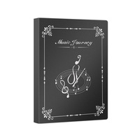Carpeta con Clip de Material PP A4 para Organización de Partituras de Piano