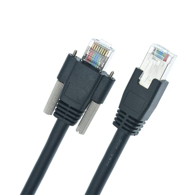 Durable Industrial Camera Gigabit Network Cable GIGE RJ45 Flexibility CAT6 RJ45 Camera Cable for Basler Daheng Cognex