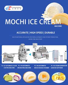 Machine à glace mochi multifonctionnelle automatique haute productivité, facile à nettoyer, pour usine alimentaire, cuisine centrale, snack-<span class=keywords><strong>bar</strong></span> - Product Image 4