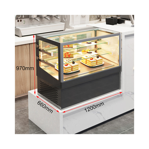 Prosky <strong>Cake</strong> <strong>Display</strong> Fridge Refrigerating Equipment Bakery Open Chiller Cooling Cheese <strong>Chocolate</strong> Scone Bread Dessert <strong>Showcase</strong> - Product Image 3