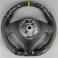 Volant de remplacement en fibre de carbone pour BMW Série 3 M E46 M3 E38 E39 E53 1998-2005, matériau en cuir perforé Alcantara