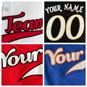 Camisetas de Béisbol Personalizadas para Hombre, Poliéster de Alta Calidad, Tejido Transpirable, Impresión por Transferencia Térmica, Personalizadas para Uso en Equipo - Product Image 5