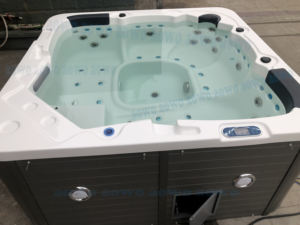 620 carré maison massage tente tube chaud extérieur spa piscine baignoire salle de paresseux jacu-zzier Hanssi nager spa famille conteneur utilisation - Product Image 6