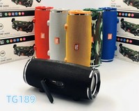Speaker Portabel Nirkabel TG189 Versi BT 5.3 True Wireless Stereo Indoor Outdoor USB AUX Android IOS Plastik Grosir