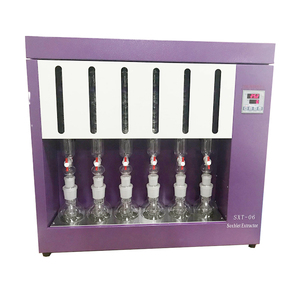 Precio de Fábrica SXT-06 Aparato Extractor Soxhlet para Análisis de Grasa en Laboratorio, Máquina de Extracción Soxhlet - Product Image 1