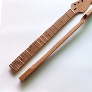 DONLIS TMM312Y-UF Mástil de guitarra de arce canadiense tostado sin acabar, 22 trastes de acero inoxidable, pestillo de hueso, radio de diapasón de 9.5 pulgadas, 55.6mm - Product Image 5